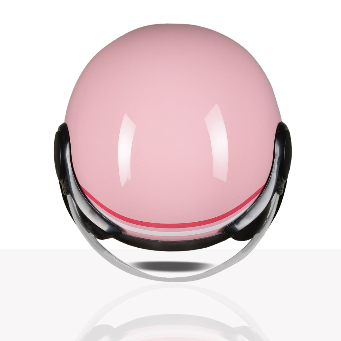 TVS MissFit Helmet for Women | Lightweight Ladies Helmet for Scooty | Stylish Girls Helmet with Extreme Comfort Fit | Women Helmet with Clear Visor | DOT & ISI Certified Helmet for Woman